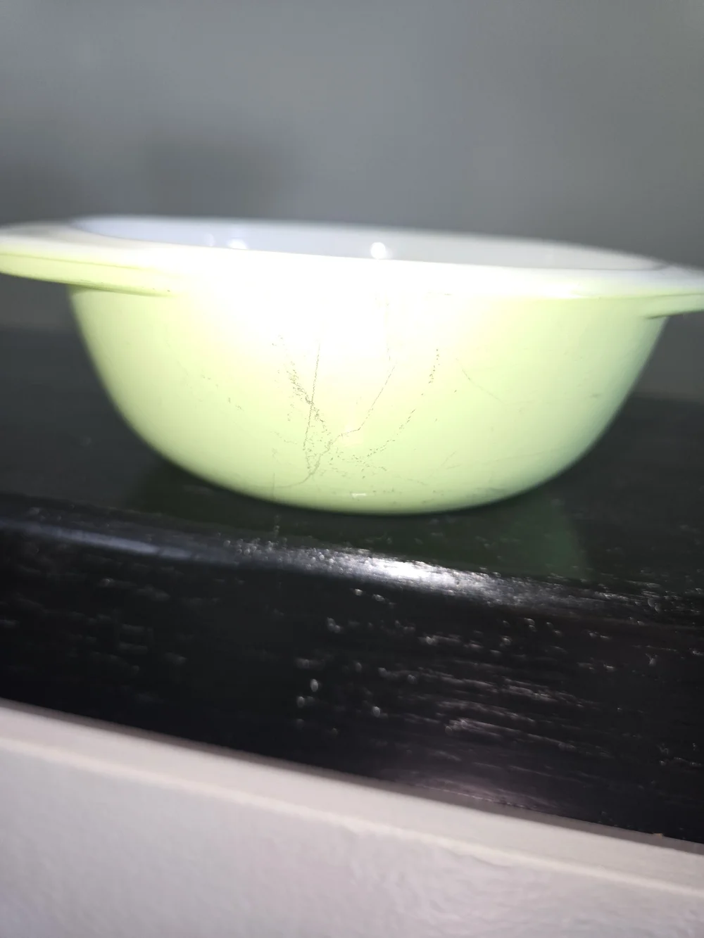 Pyrex Lime Green Small 12 Oz Oven Safe Bowl